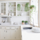 Washing By The Window. Kitchen With Greens, Plates And White Cab Master Carpentry and Custom Closet Design to Tackle Storage Challenges